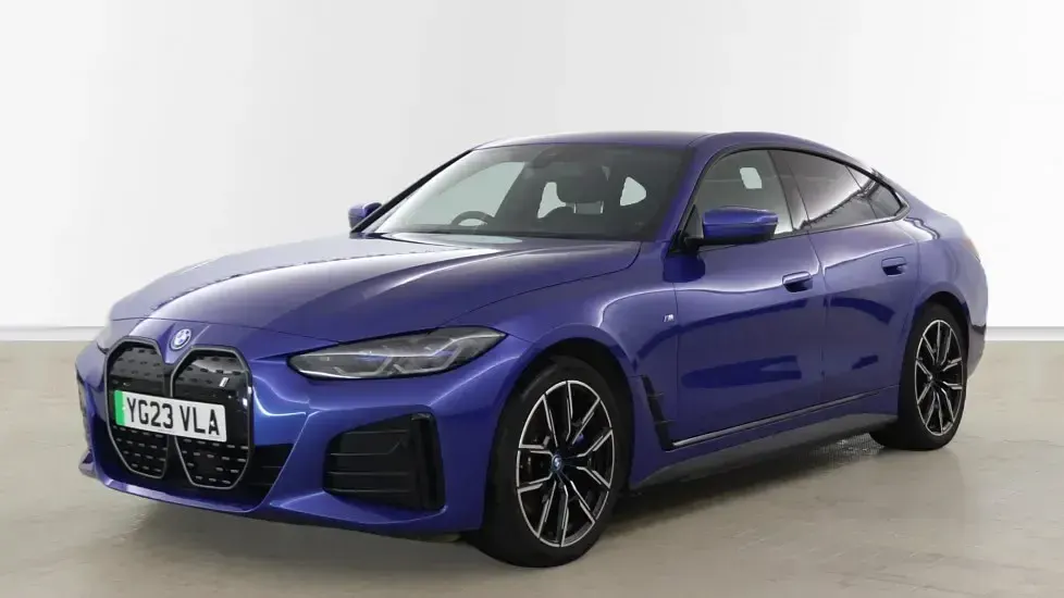 Used BMW i4 M Sport 246 kW (335 HP) 2023 Blue Sedan