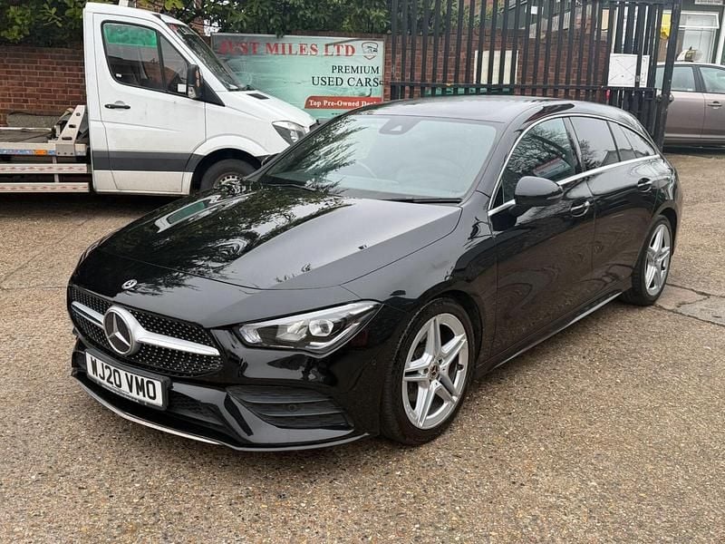 Used Mercedes CLA180 AMG line 2020 Black Sedan