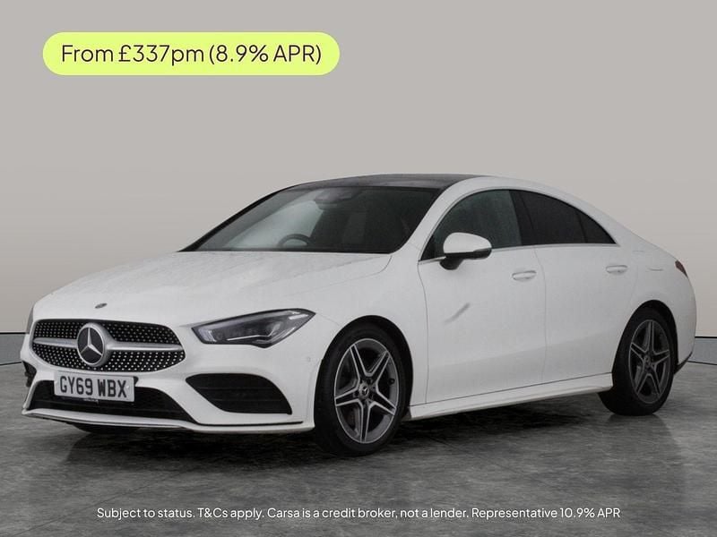Used Mercedes CLA220 AMG Line Premium Plus 2019 White Sedan