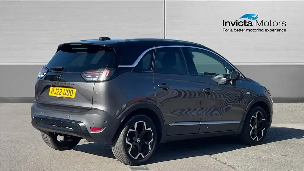 Used Vauxhall Crossland Ultimate 130 HP (95 kW) 2022 Grey SUV