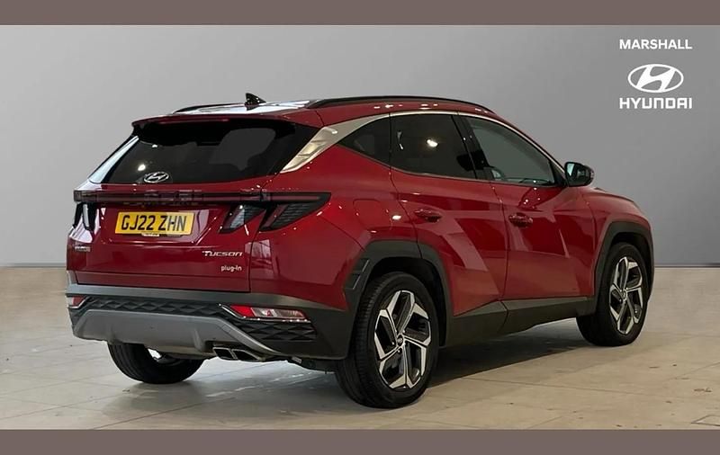 Usado Hyundai Tucson Premium 261 HP (191 kW) 2022 Vermelho SUV