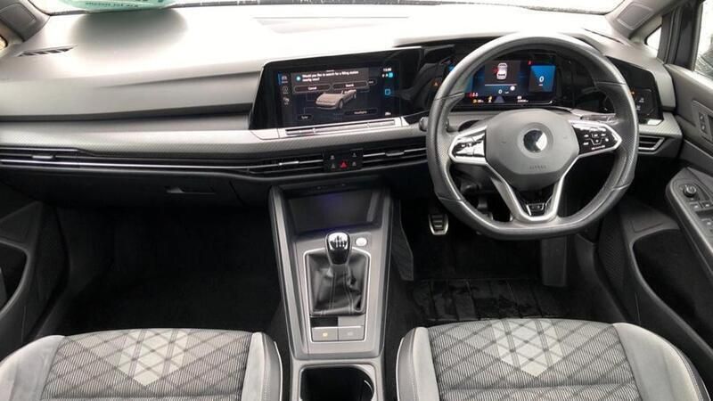 Grey Used 2021 VW Golf VIII R-line Hatchback | £19,317 (Fair price) - Image 1/4