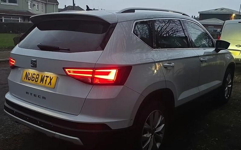 Used Seat Ateca SE 116 HP (85 kW) 2018 White SUV