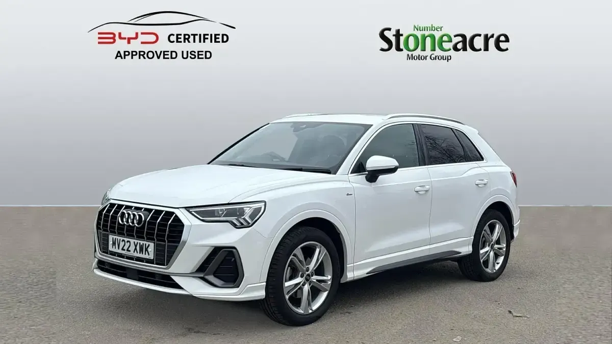 Used Audi Q3 S-Line 150 HP (110 kW) 2022 White SUV