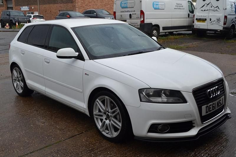 White Used 2011 Audi A3 S-Line Hatchback | £2,995 (Fair price) - Image 1/4