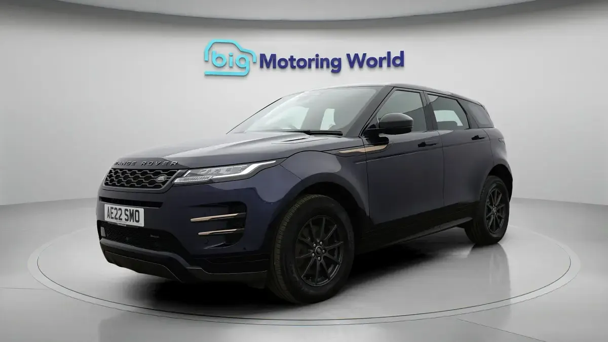 Used Land Rover Range Rover evoque R-Dynamic 163 HP (119 kW) 2022 Blue SUV