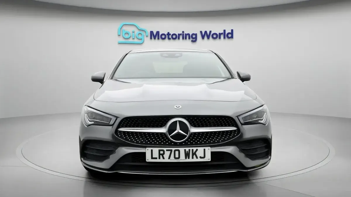 Used Mercedes CLA180 AMG line 136 HP (100 kW) 2020 Grey Coupe