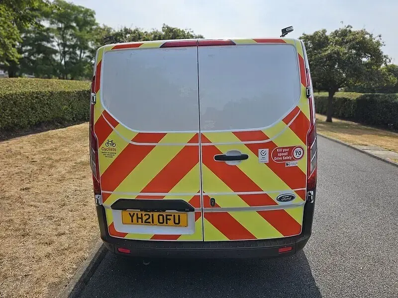 Used Ford Transit Custom 2021 Frozen white (solid paint) Van
