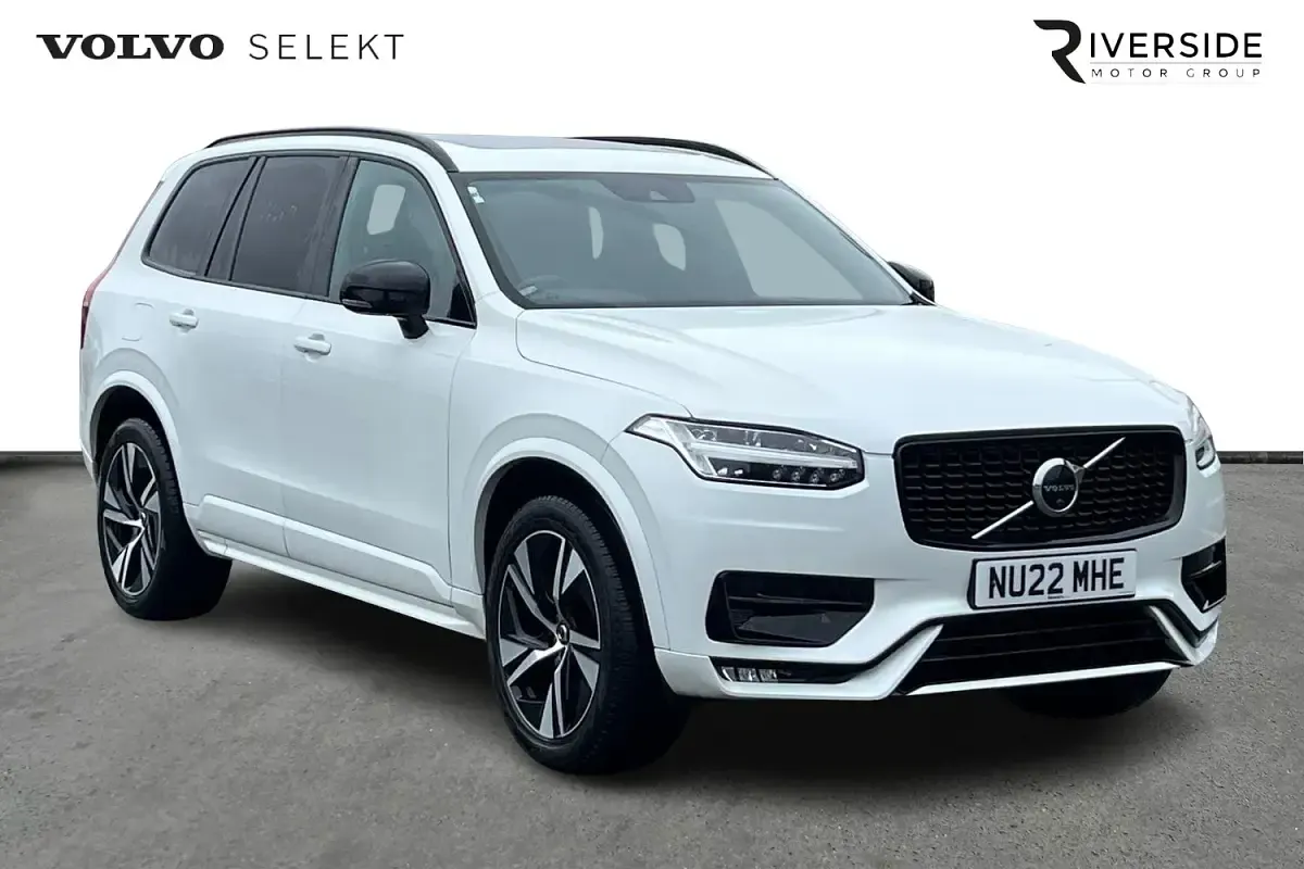 Used Volvo XC90 R-Design 235 HP (172 kW) 2022 707 crystal white pearl SUV
