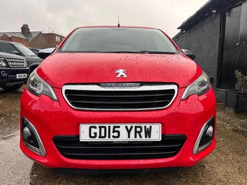 Used Peugeot 108 Allure 2015 Red Hatchback