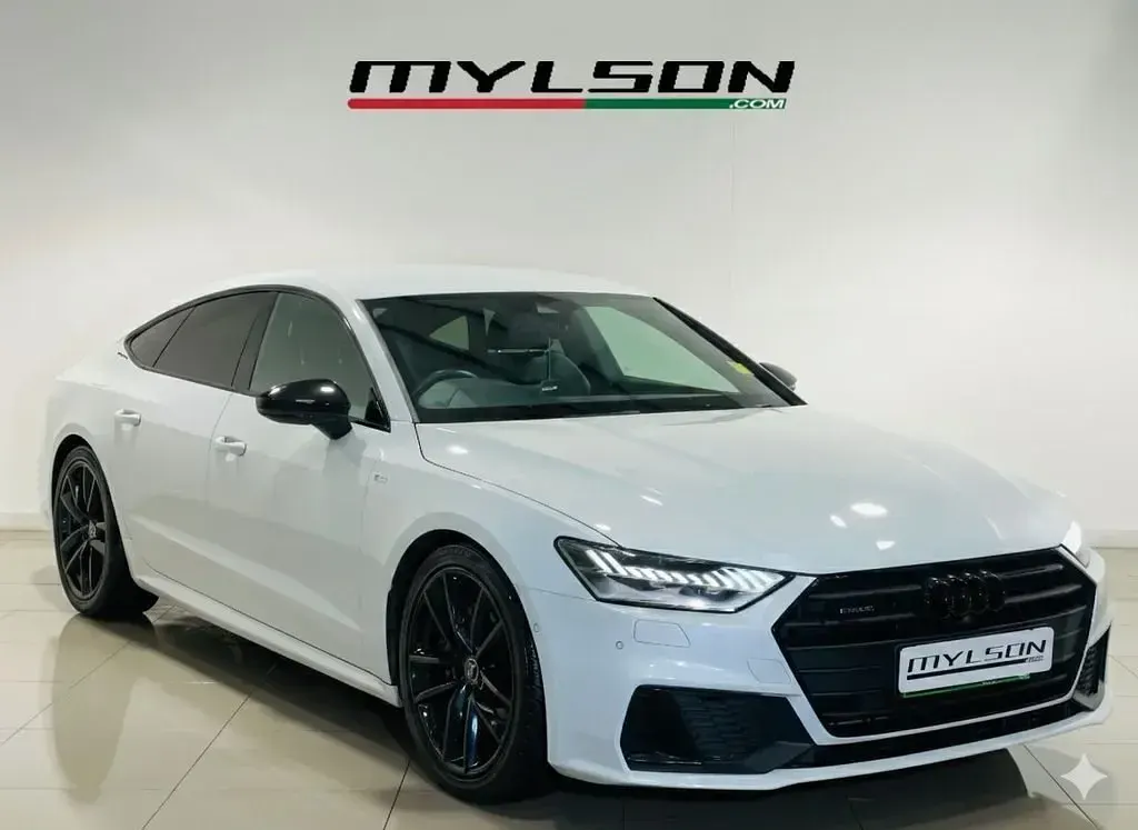 Usado Audi A7 Sportback Black Edition 245 CV (180 kW) 2021 Blanco Utilitario