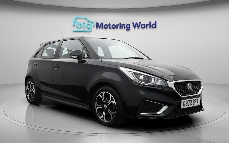 Used MG MG3 Exclusive 106 HP (77 kW) 2023 Black Hatchback