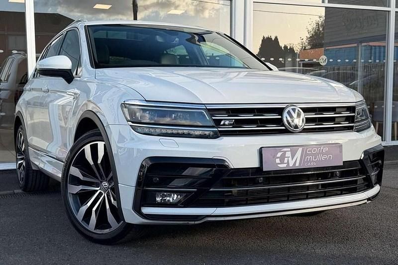Used VW Tiguan R-line 150 HP (110 kW) 2017 White SUV