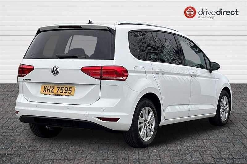 Used VW Touran Family 150 HP (110 kW) 2020 White MPV