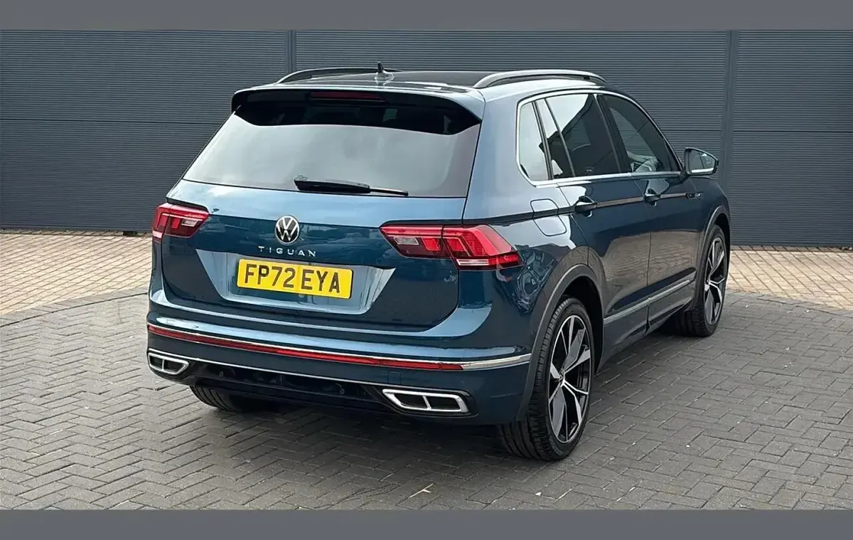 Used VW Tiguan R-line 147 HP (108 kW) 2022 Blue SUV