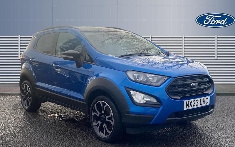 Blue Used 2022 Ford Ecosport Active SUV | £12,906 (Fair price) - Image 1/4