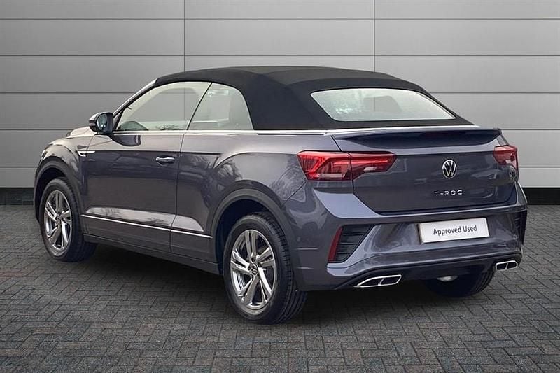 New VW T-Roc Cabriolet R-line 150 HP (110 kW) 2025 Grey Cabriolet