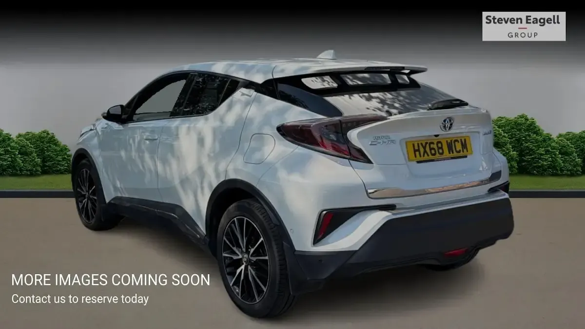 Used Toyota C-HR 122 HP (89 kW) 2018 White SUV