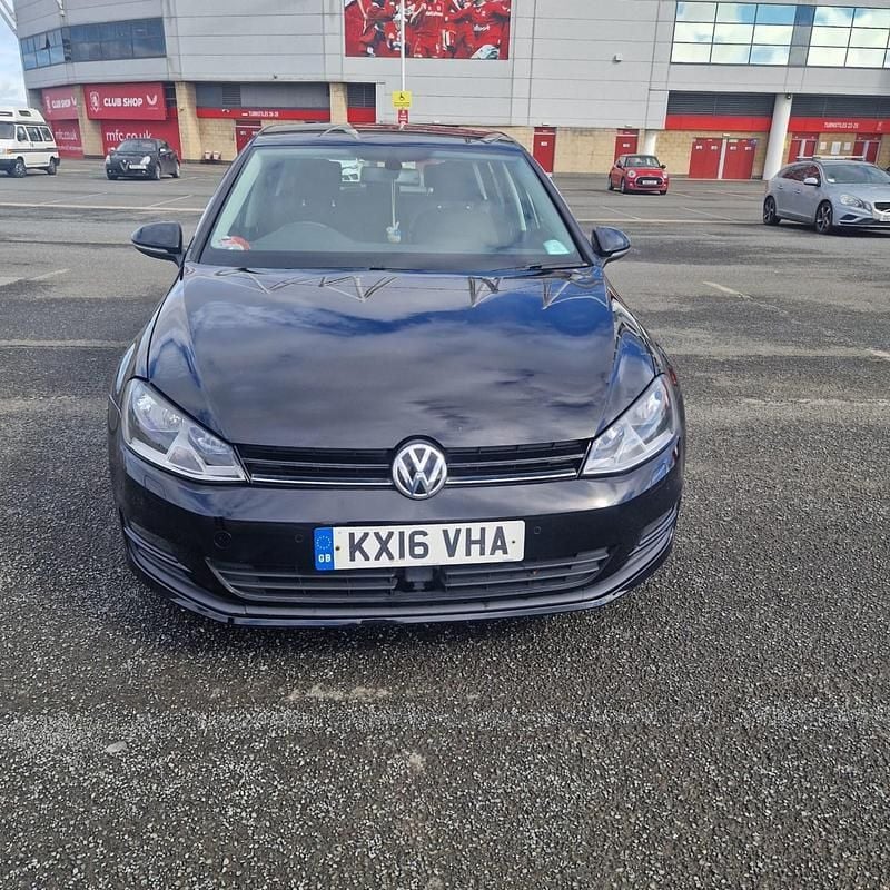 Black Used 2016 VW Golf VII Edition Hatchback | £5,200 (Fair price) - Image 1/4