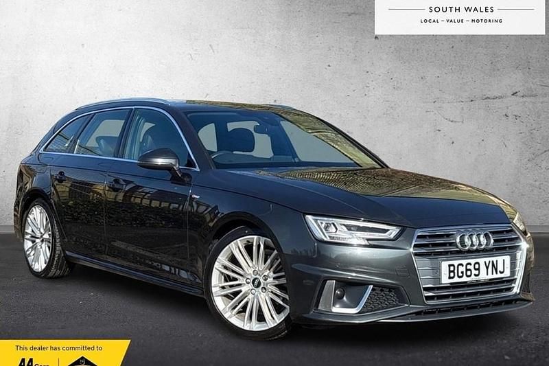 Used Audi A4 S-Line 150 HP (110 kW) 2019 Grey Estate