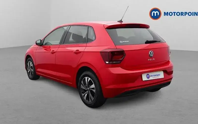 Used VW Polo Match 95 HP (69 kW) 2021 Red Hatchback