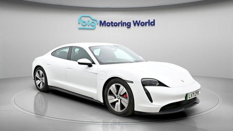 Used Porsche Taycan 4S 2022 White Sedan