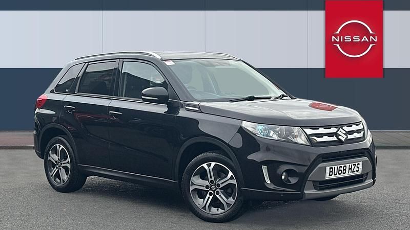 Black Used 2018 Suzuki Vitara SZ5 SUV | £11,762 (Good price) - Image 1/3