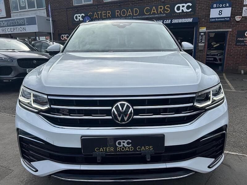 Used VW Tiguan R-line 150 HP (110 kW) 2023 White SUV