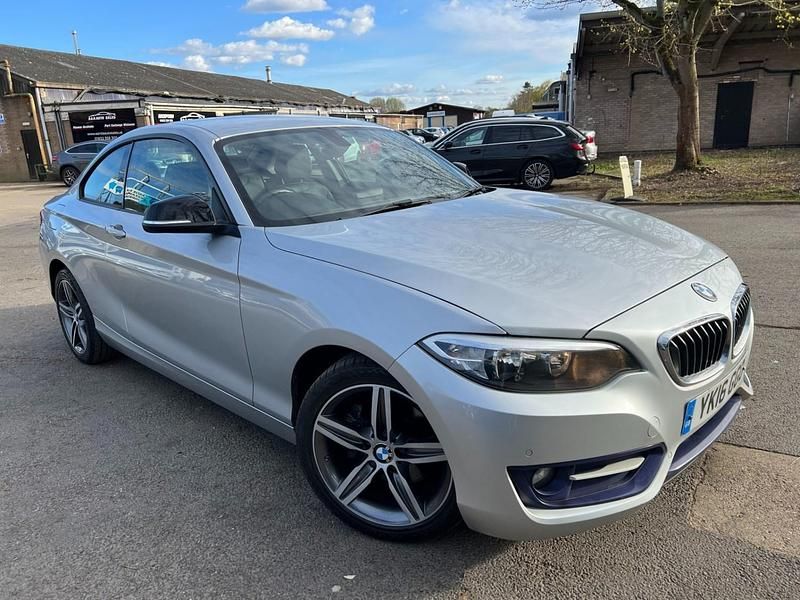 Used BMW 220 Sport Line 2016 Silver Coupe