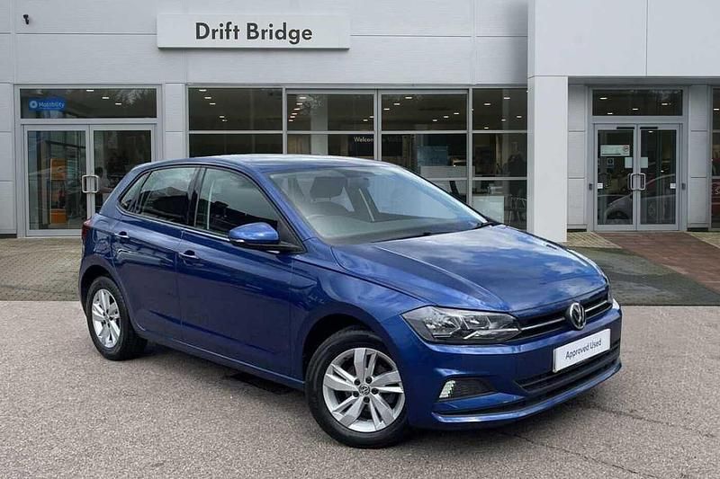 Reef blue Used 2019 VW Polo SE Hatchback | £10,995 (Fair price) - Image 1/4