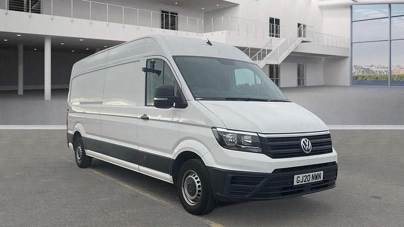 White Used 2020 VW Crafter Trendline Van | £13,989 (Good price) - Image 1/4