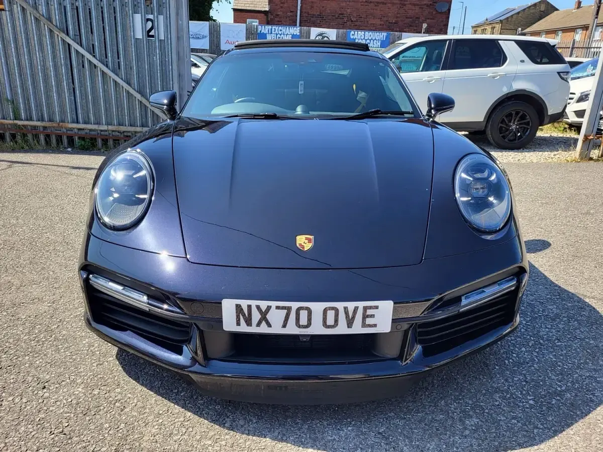 Used Porsche 911 Turbo S 650 HP (478 kW) 2020 Black Coupe