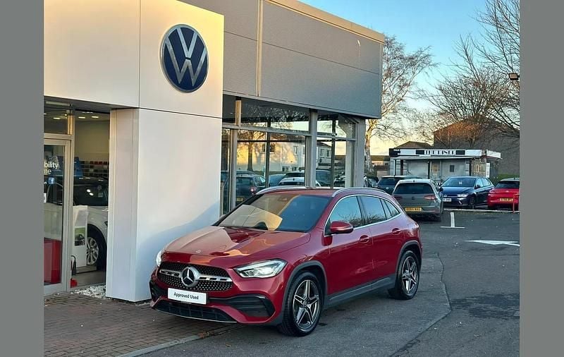 Red Used 2021 Mercedes GLA200 AMG line SUV | £22,298 (Fair price) - Image 1/4