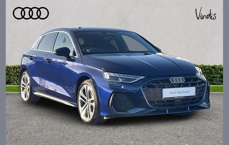 Used Audi A3 S-Line 113 HP (83 kW) 2026 Blue Hatchback