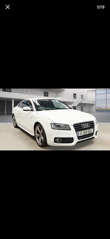 Used Audi A5 S-Line 180 HP (132 kW) 2010 White Coupe
