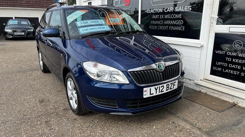 Blue Used 2012 Skoda Fabia SE Hatchback | £3,995 - Image 1/4