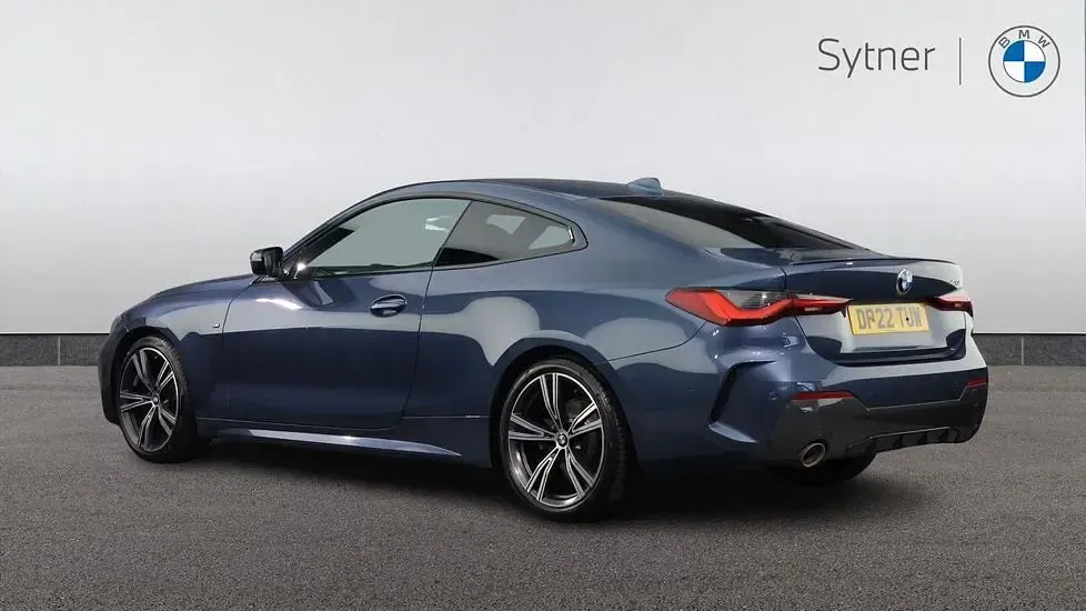Used BMW 420 M Sport 181 HP (133 kW) 2022 Blue Coupe