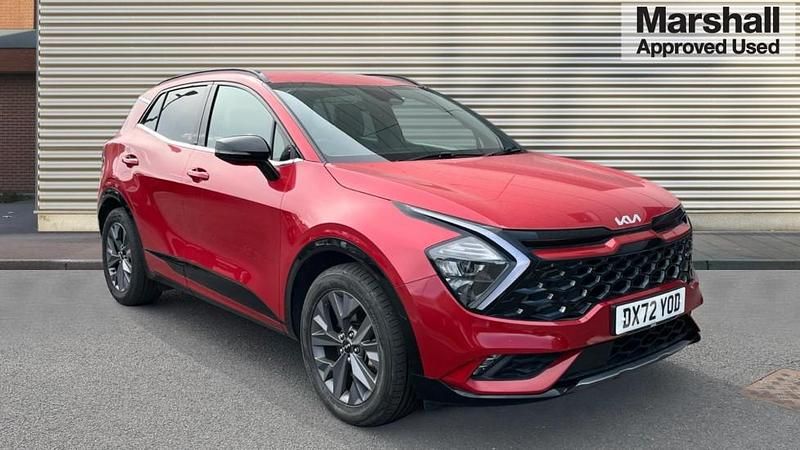 Red Used 2022 Kia Sportage GT-Line S SUV | £21,700 (Super price) - Image 1/4