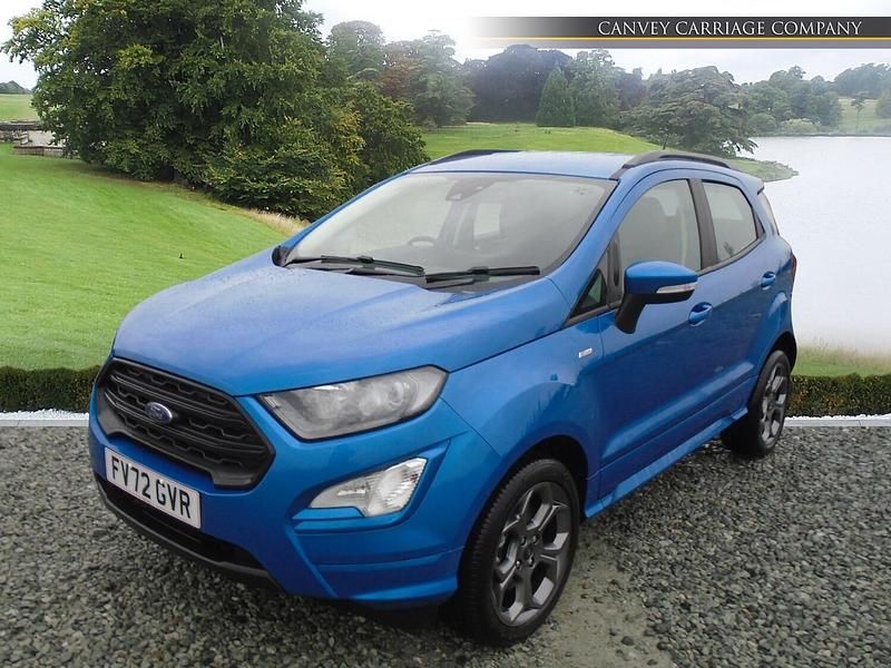 Used Ford Ecosport ST-Line 125 HP (91 kW) 2022 Blue SUV