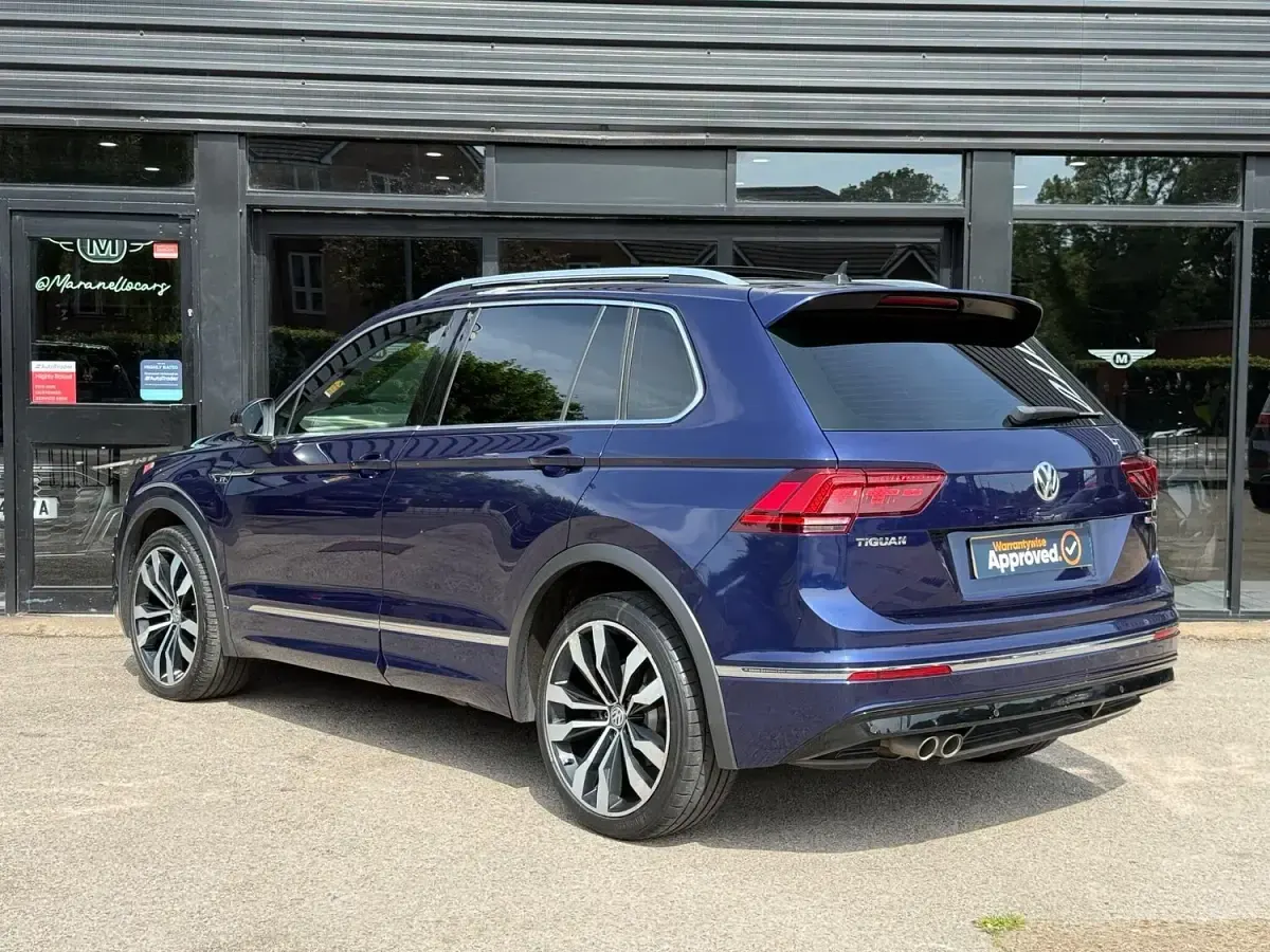 Used VW Tiguan R-line 2018 Blue SUV
