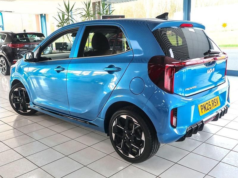 Used Kia Picanto GT-Line 2025 Blue Hatchback