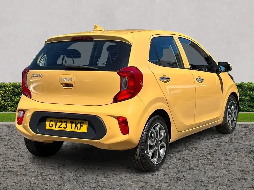Used Kia Picanto 2023 Yellow Hatchback