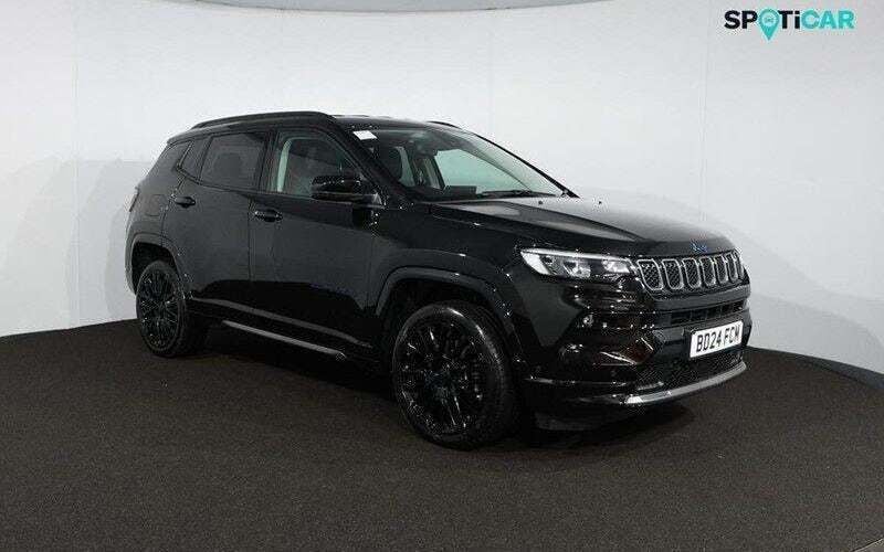 Black Used 2023 Jeep Compass SUV | £23,599 (Expensive) - Image 1/4