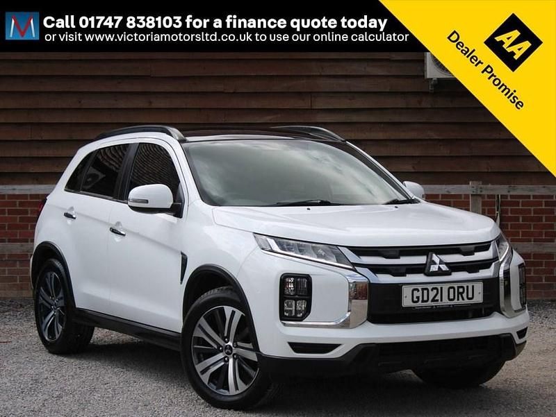 White Used 2021 Mitsubishi ASX Top SUV | £14,995 (A bit pricey) - Image 1/4