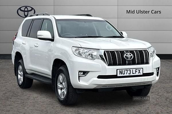 White Used 2023 Toyota Land Cruiser Active SUV | £44,995 (Fair price) - Image 1/4
