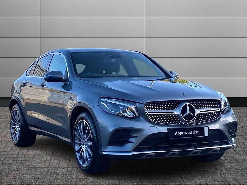 Grey Used 2019 Mercedes GLC250 AMG Line Premium Plus Coupe | £30,500 (A bit pricey) - Image 1/4