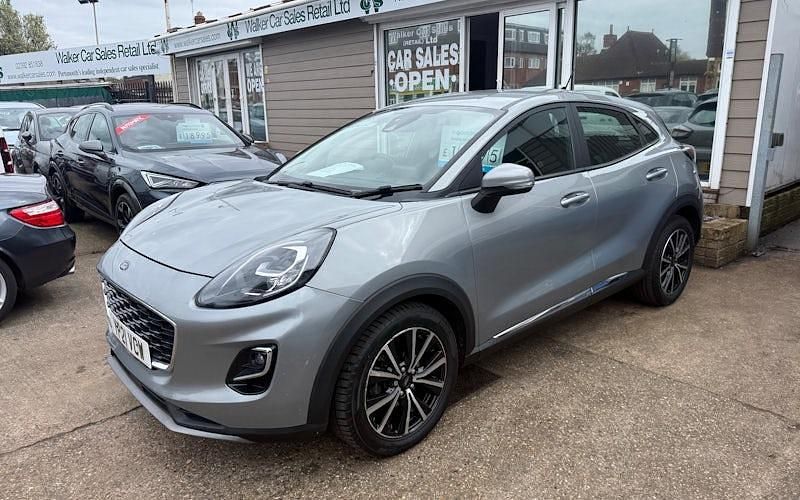 Used Ford Puma Titanium 125 HP (91 kW) 2020 Silver SUV