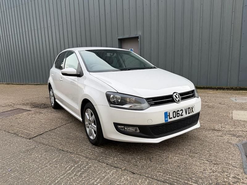 Used VW Polo Match 60 HP (44 kW) 2012 White Hatchback