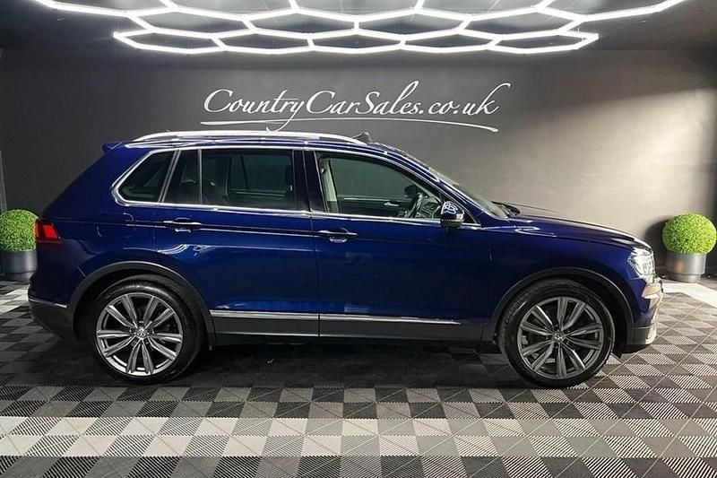 Used VW Tiguan SEL 230 HP (169 kW) 2017 Blue SUV