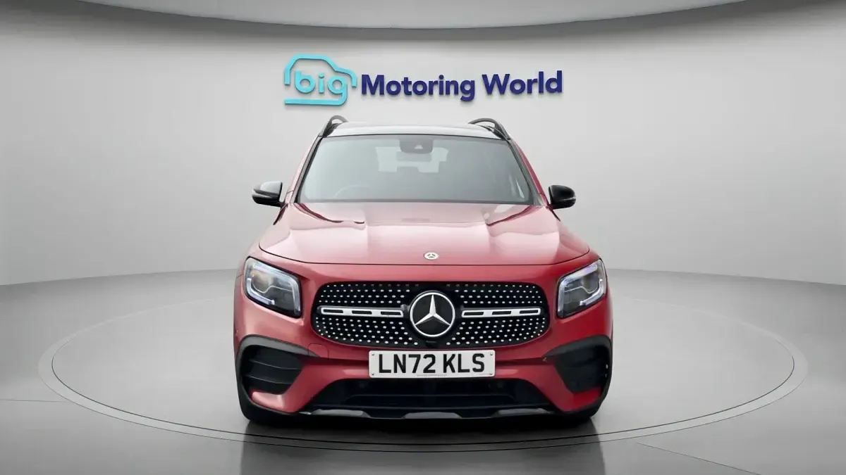 Used Mercedes GLB200 AMG line 163 HP (119 kW) 2022 Red SUV